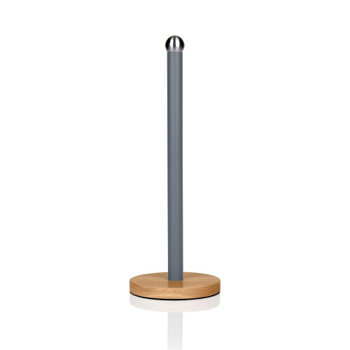 Swan (Grey) Swan Nordic Towel Pole with Bamboo Base