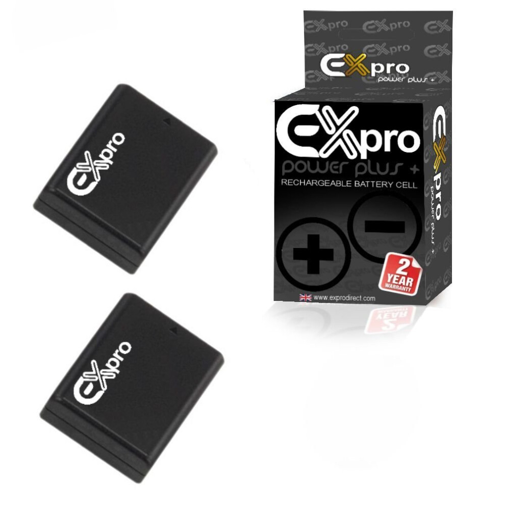 Ex-Pro Digital Camera Battery X2 Bp-709 Bp709 For Canon Hf R306 Hf R47 5055256963291