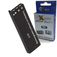 Ex-Pro Digital Camera Battery NP-50 950mAh NP50 EX-V7 EX-V8 Black Hi Zo