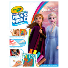 CRAYOLA 75-7002-U-200 Frozen 2 Color Wonder Mess Free Colouring Book