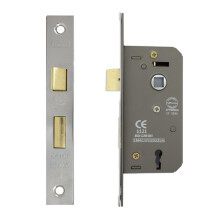 (50 mm (31 mm Backset), Nickel Plated) i-CE Locking Systems 3 Lever Fire Rated Sash Locks