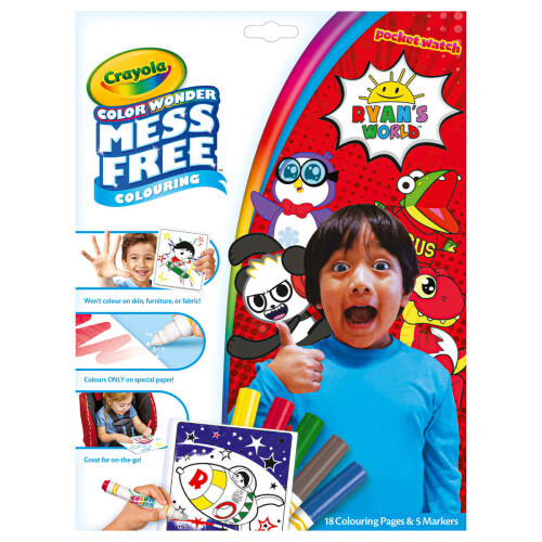 Crayola Ryan's World Color Wonder Foldalope