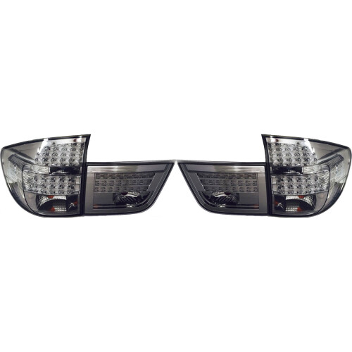 Back Rear Tail Lights Lamps Indicators Set LED Smoked For BMW E70 X5 07-12