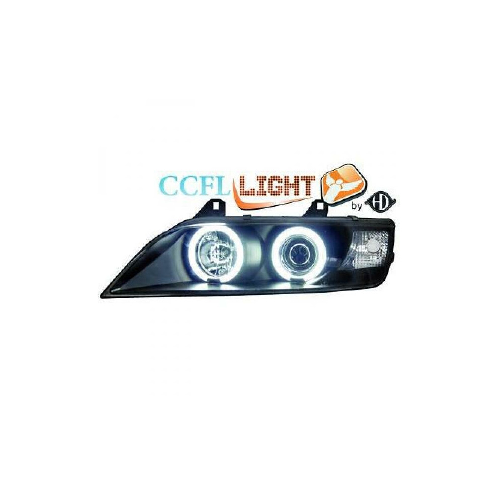 Lhd Projector Ccfl Headlights Pair Clear Bmw Z3 Roadster Coupe 95-02 Black 4052355025777