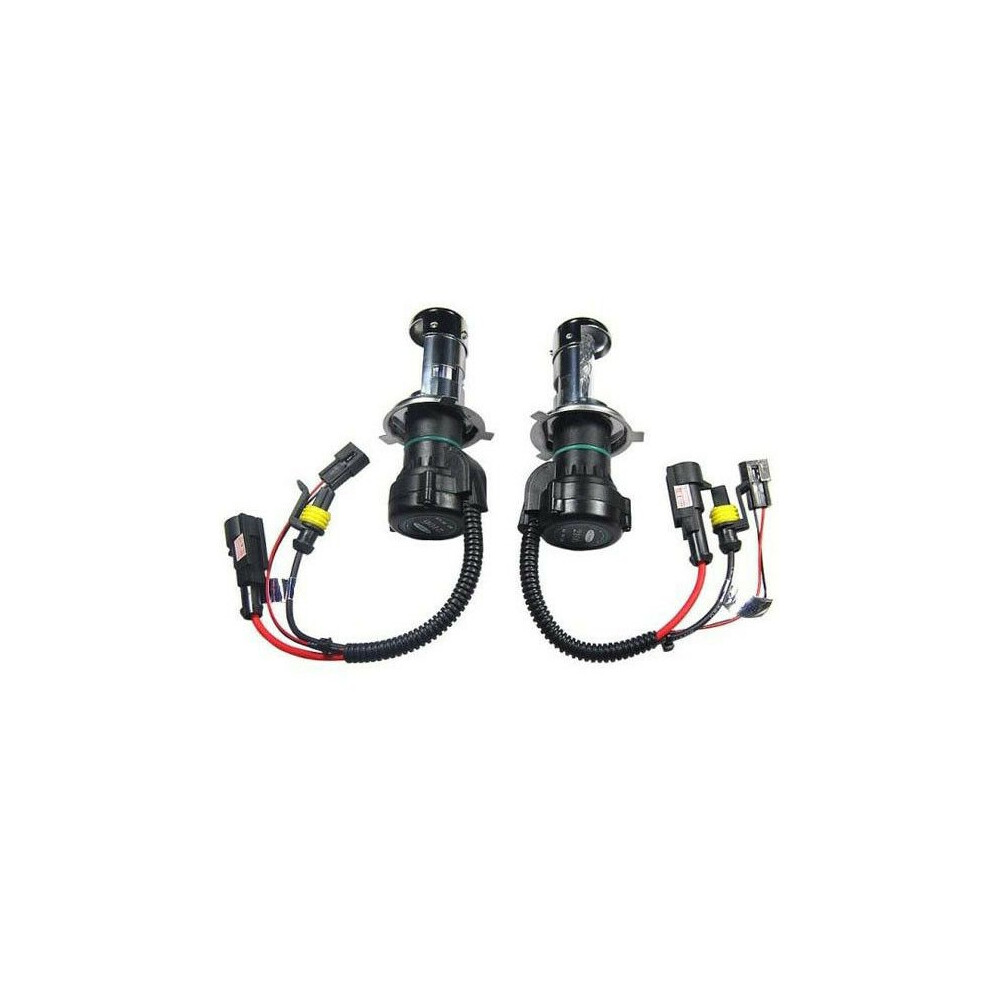 Pair Of Replacement H4 Bi Xenon Hid Bulbs Lighting Lamp Spare Part Replace 5000K 5060590382875
