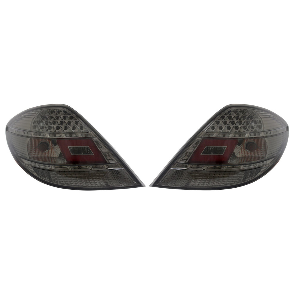 LED Back Rear Tail Lights Lamp Indicator Set Smoke For Mercedes Slk R171 04-11