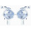 For BMW Mini R50 / R53 Hatchback 2001-2006 Clear Front Indicators Pair OS NS 1