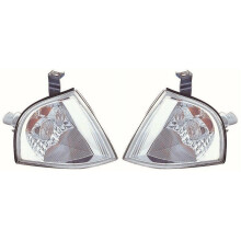 For Skoda Octavia Mk1 2001-7/2004 Crystal Clear Front Indicators Pair OS NS