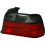 Back Rear Tail Lights Lamp Indicator Cabrio In Red-Black Pair For BMW E36 Coupe 4