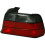 Back Rear Tail Lights Lamp Indicator Cabrio In Red-Black Pair For BMW E36 Coupe 2