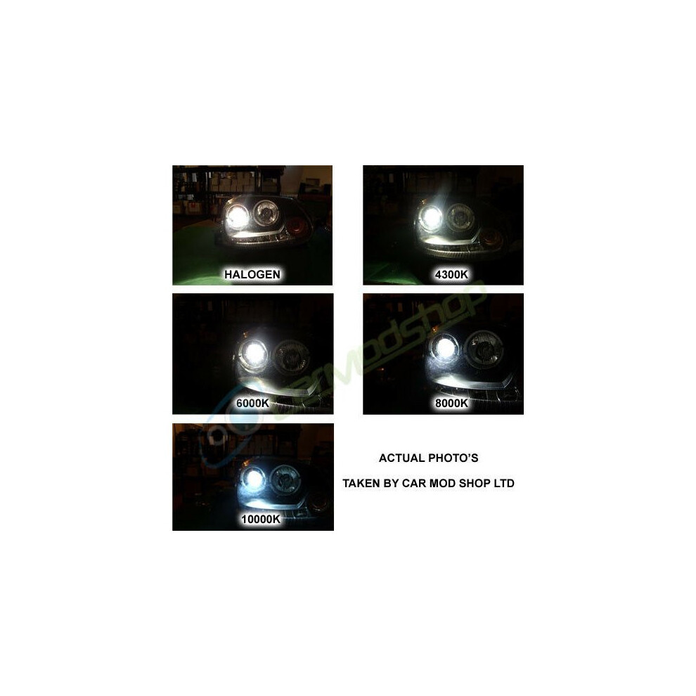 Pair 35W H7 Xenon Hid Bulbs Lighting Lamp Electric Spare Part Replacement 6000K 5060590382943