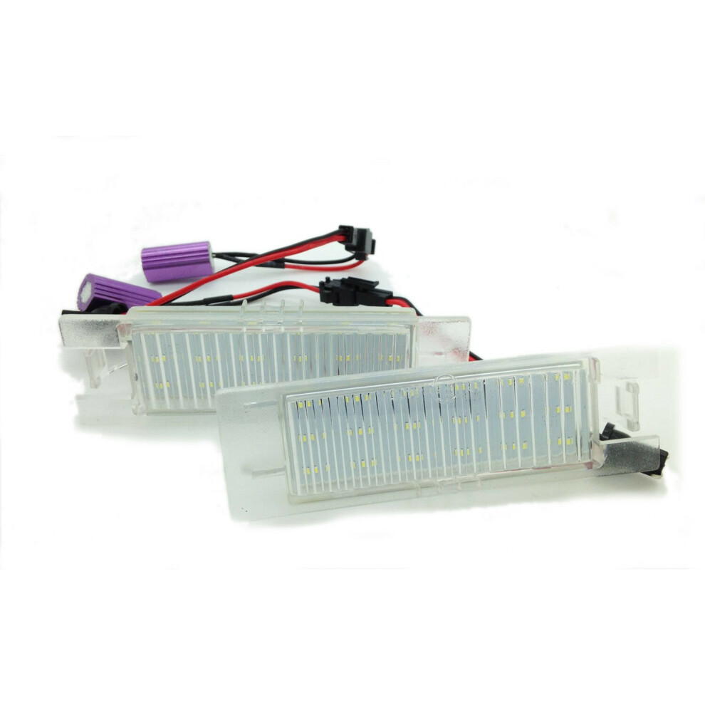 18 Smd Led Rear Number Licence Plate Units For Vauxhall Astra H Mk5 04-09 5060590388082