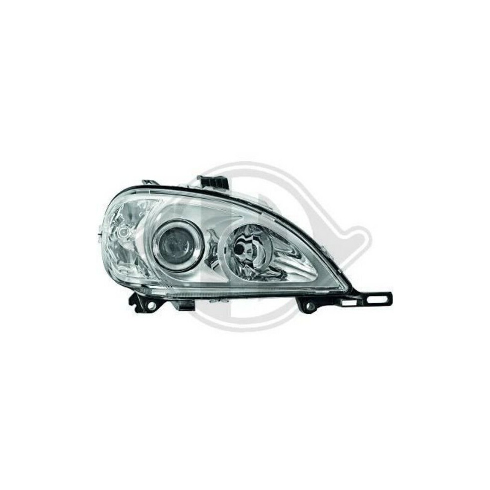 Lhd Projector Headlights Pair Led Dragon Drl Lights Clear Chrome Mercedes M Class 98-05 4052355441966