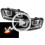 Rhd For VW Polo 6R 6C 2009- Black DRL LED Projector Headlights Dynamic Indicator 1