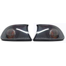 For BMW 3 Series E46 Compact 01-05 Front Clear Black Indicators Detector Pair