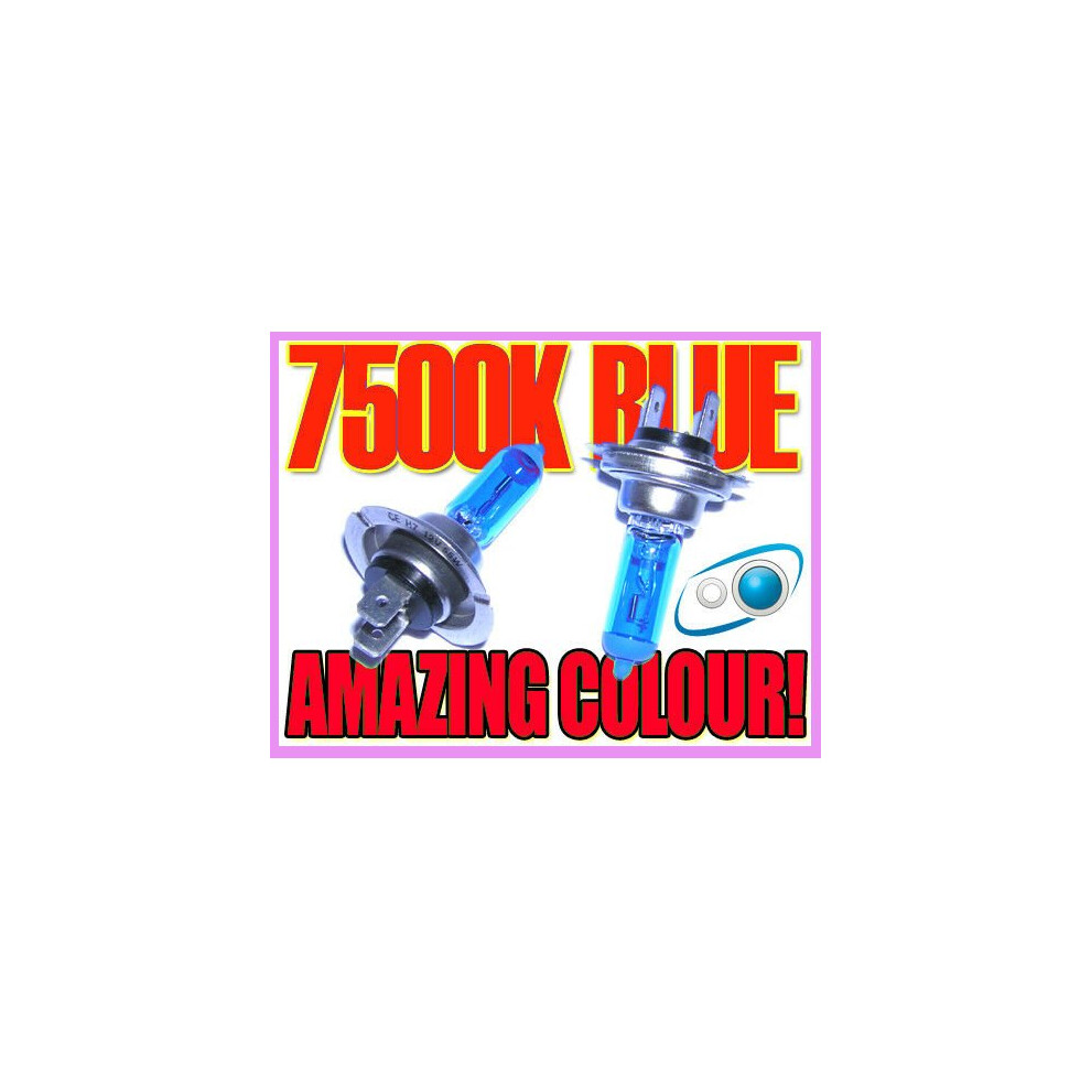 Pair 55W H7 7500K Xenon Headlight Bulbs Headlamp Spare Part Replacement 5060590387290