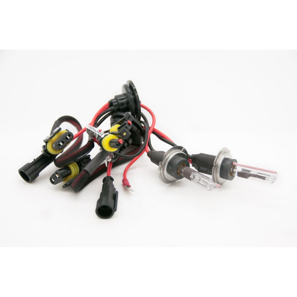 Pair Of Replacement H7R H7 Xenon Hid Bulbs Lighting Lamp Spare Part 6000K Uk