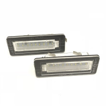 For Smart Car Fortwo 450 451 04-15 18 Xenon LED Number Licence Plate Units