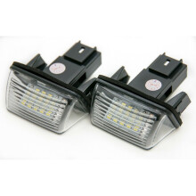 18 Smd LED Rear Number Licence Plate Units For Peugeot 206 207 307 308 406 407