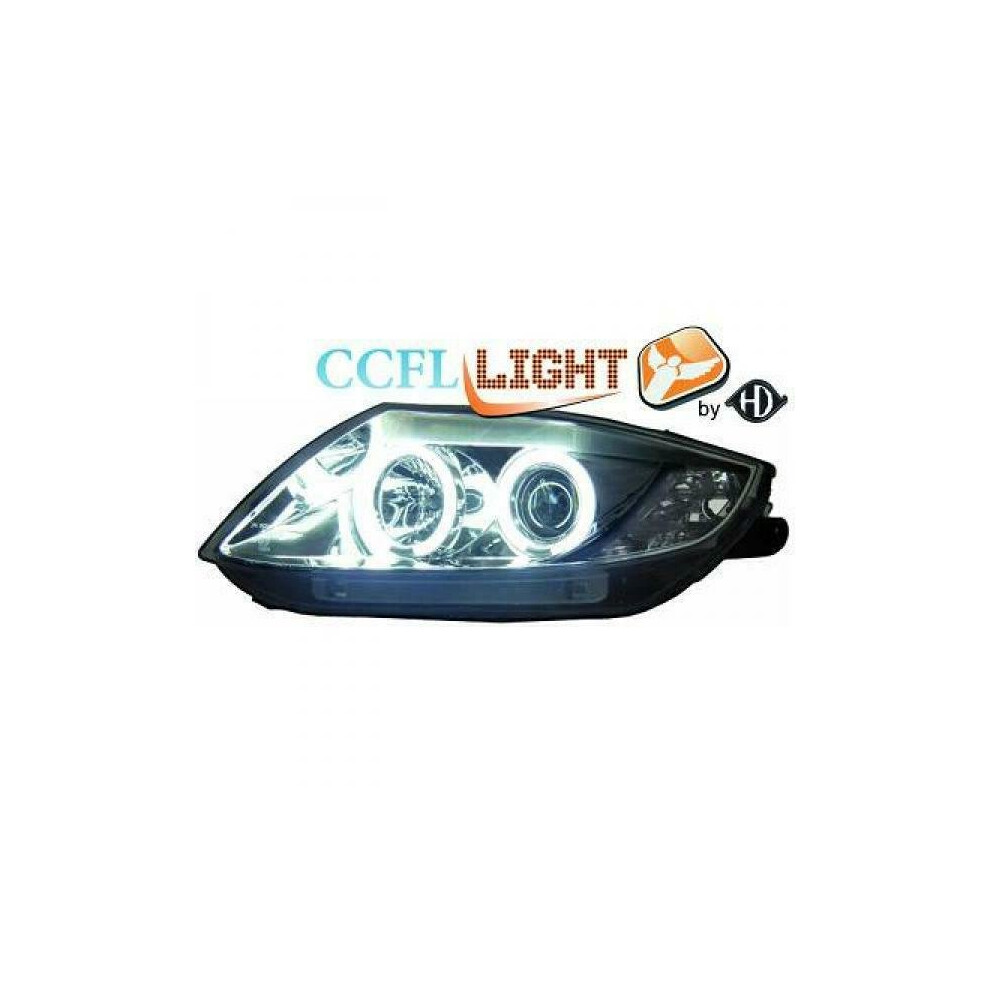 Lhd Os Ns Ccfl Projector Headlights Pair Clear Chrome For Bmw Z4 Roadster Coupe 4052355025807