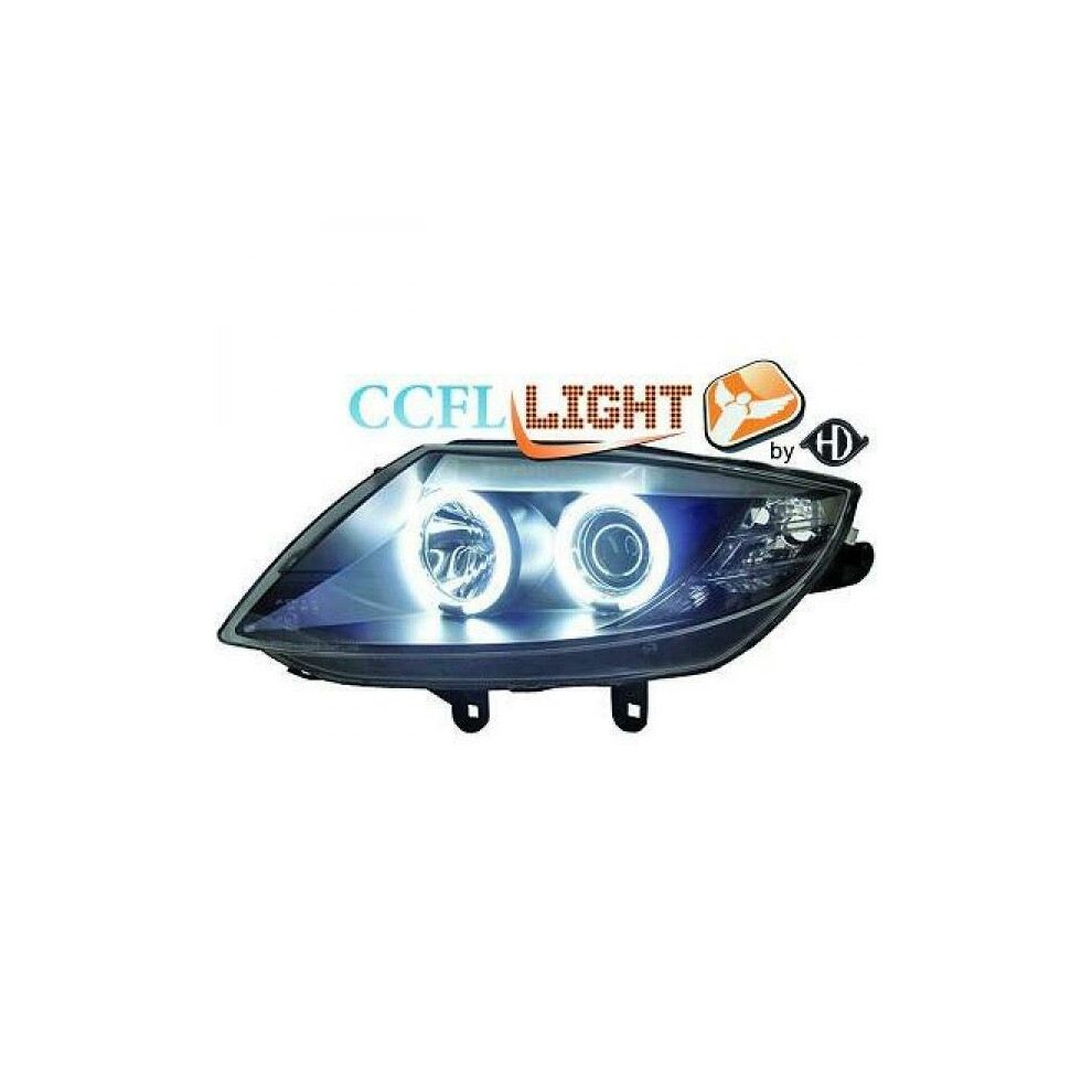 Lhd Os Ns Ccfl Projector Headlights Pair Clear For Bmw Z4 Roadster Coupe Black 4052355025838