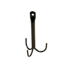 (One Size, Black) Stubbs Tack Hook Three Prong S24A