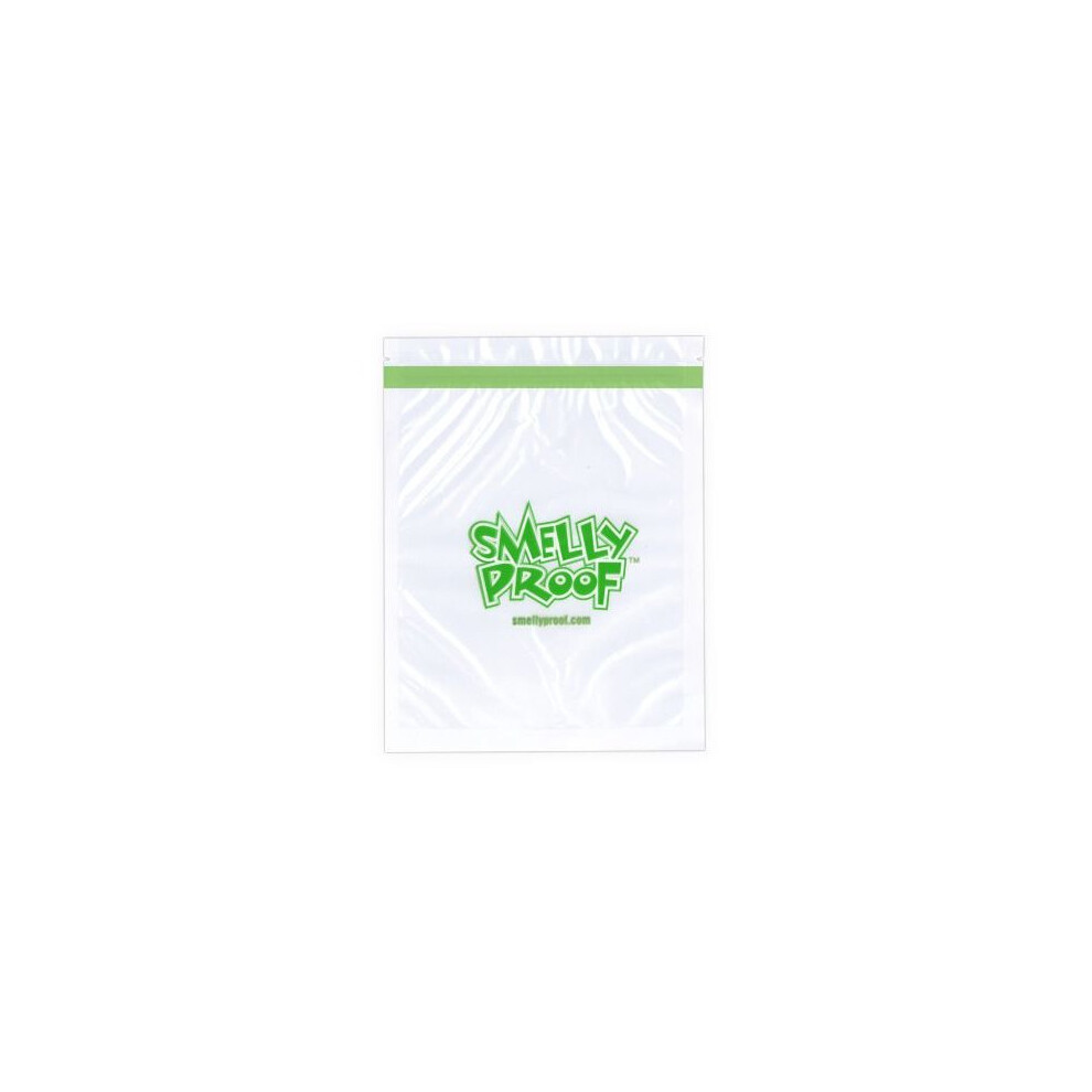 (25 Pack - Medium) Clear Storage Bags by Smelly Proof Bags
