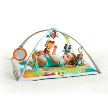 TINY LOVE Spieldecke Musik für Babys, Ab der Geburt, Kollektion Im Wald, 88 x 78 cm