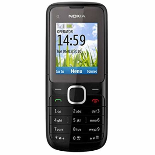 Refurbished Nokia (Dark Grey) Nokia C1-01 Single Sim | 64MB | 16MB RAM