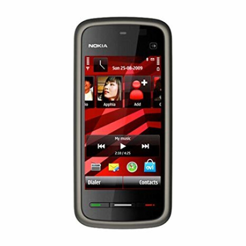 Refurbished Nokia (Black) Nokia 5230 Single Sim | 70MB | 128MB RAM