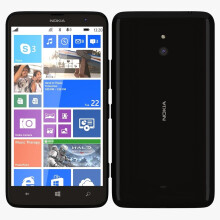 (Black) Nokia Lumia 1320 Single Sim | 8GB | 1GB RAM - Refurbished