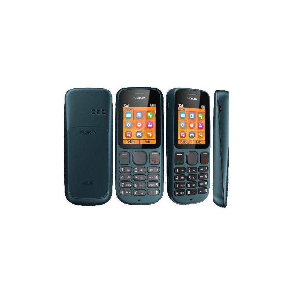 (Phantom Black) Nokia 100 Single Sim