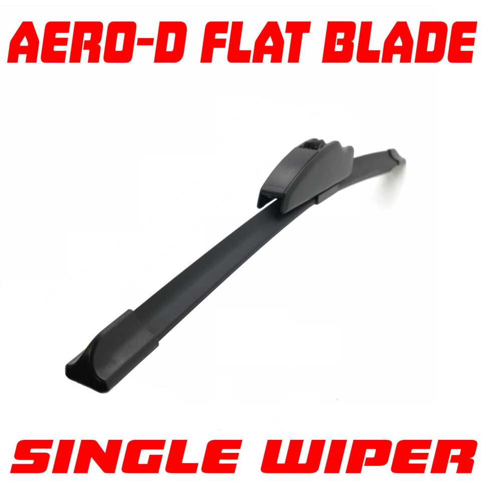Aero-D Flat Wiper Blade Windscreen Spare Part Replacement U Hook Type Universal-image-OPC-P5FQVSD-NEW