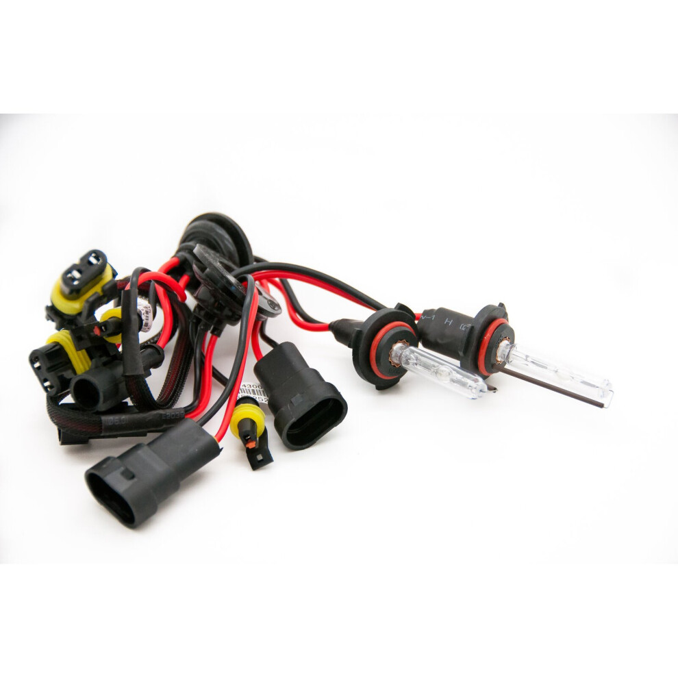 Pair Of Replacement 9005 Hb3 Xenon Hid Bulbs Lighting Lamp Spare Part 5000K Uk