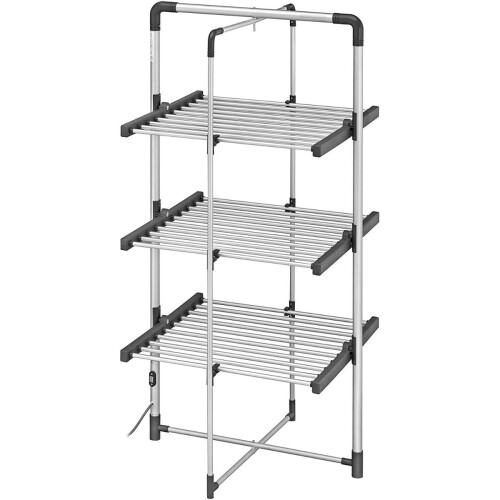 Black + Decker Black+Decker 3 Tier Heated Clothes Airer 300W 1