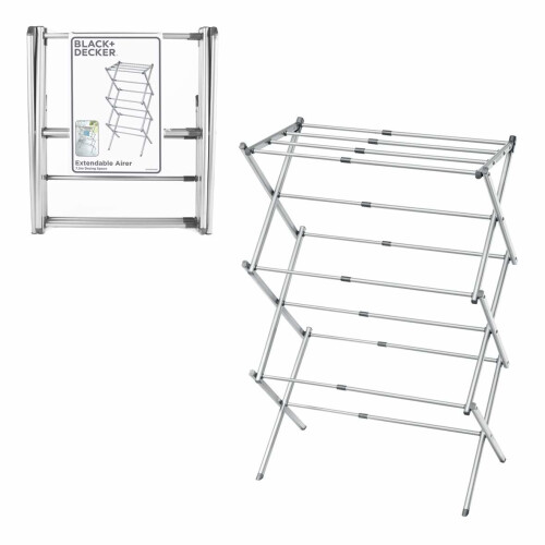 Black + Decker Black+Decker Extendable Compact Clothes Airer