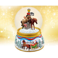 Breyer Holiday Christmas 2019 Merry Meadows Musical Snow Globe