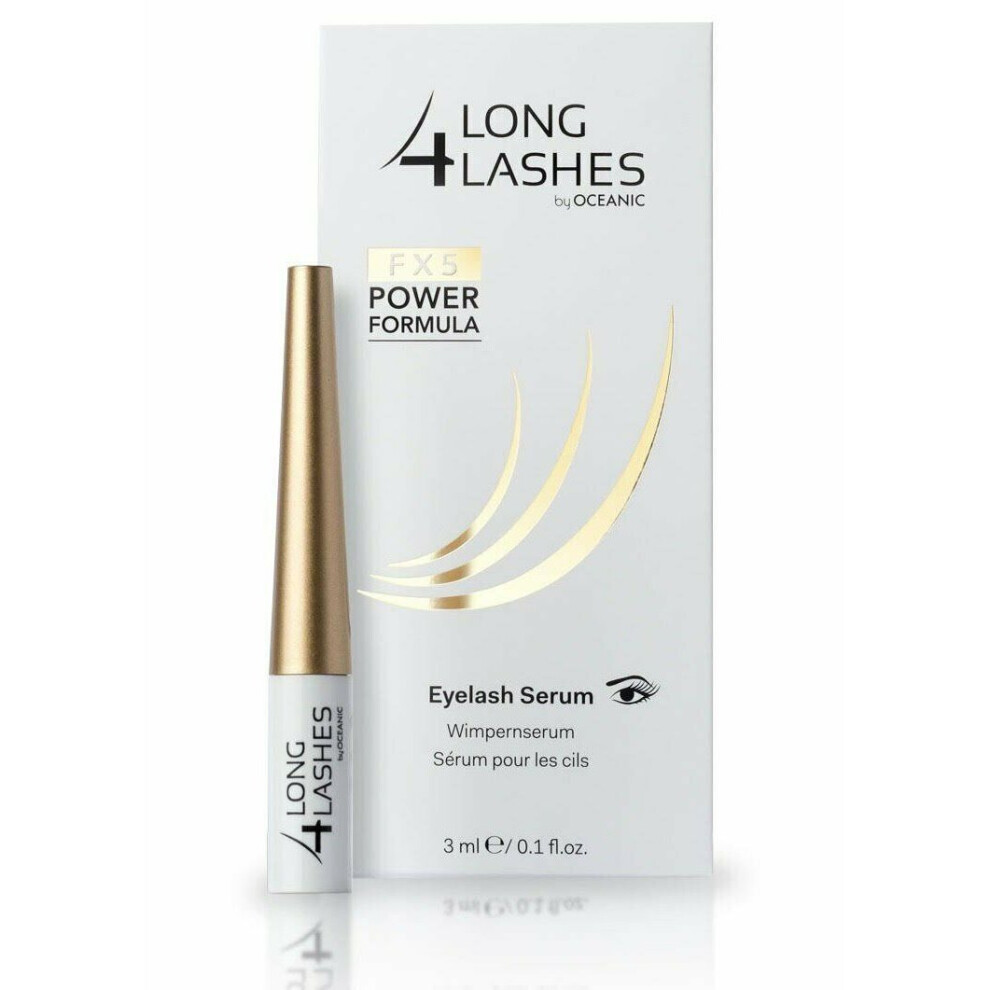 NEW LONG 4 LASHES FX5 Power Formula 3 ml Enhancing Eyelash Serum