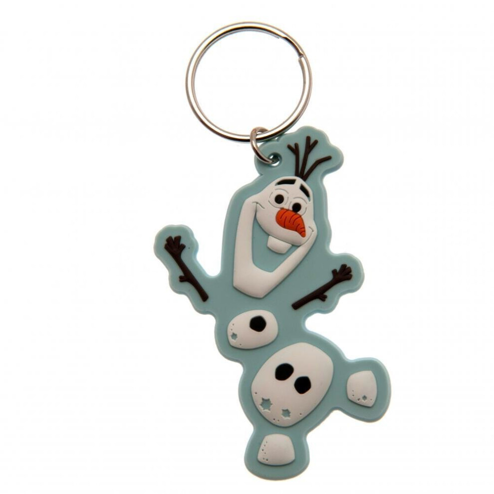 Frozen 2 Olaf Shaped Keyring