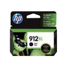 HP 912XL Cartouche d'encre noire grande capacité authentique (3YL84AE) pour HP OfficeJet 8010 series/ OfficeJet Pro 8020 series