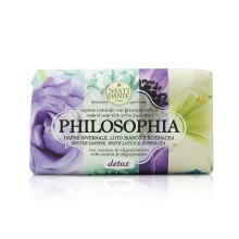 Philosophia Natural Soap - Detox - Winter Daphne White Lotus & Echinacea With Azulene & Oligoelements - 250g/8.8