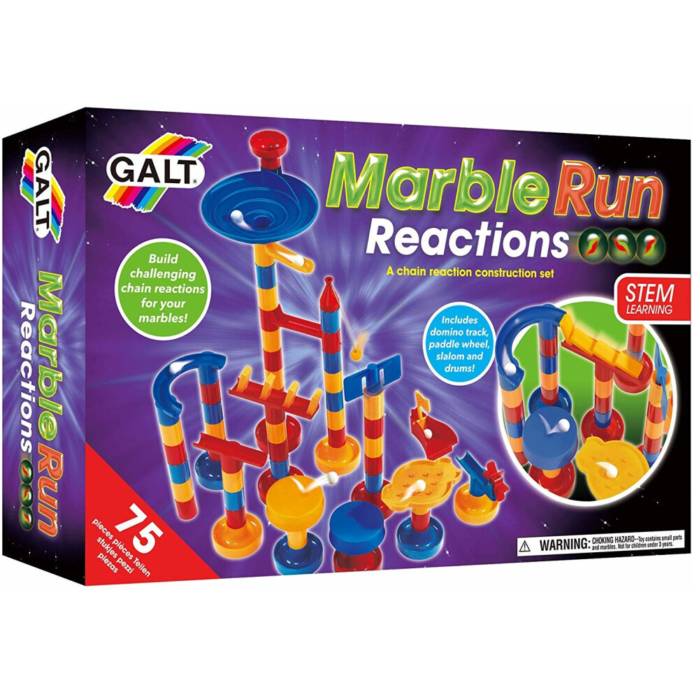 Galt Toys Marble Run Reactions 75 Pieces