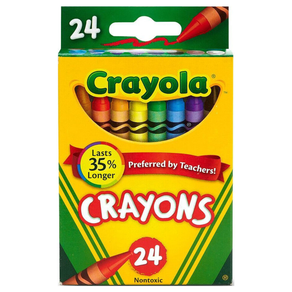 Crayola Wax Crayons (Pack of 24)
