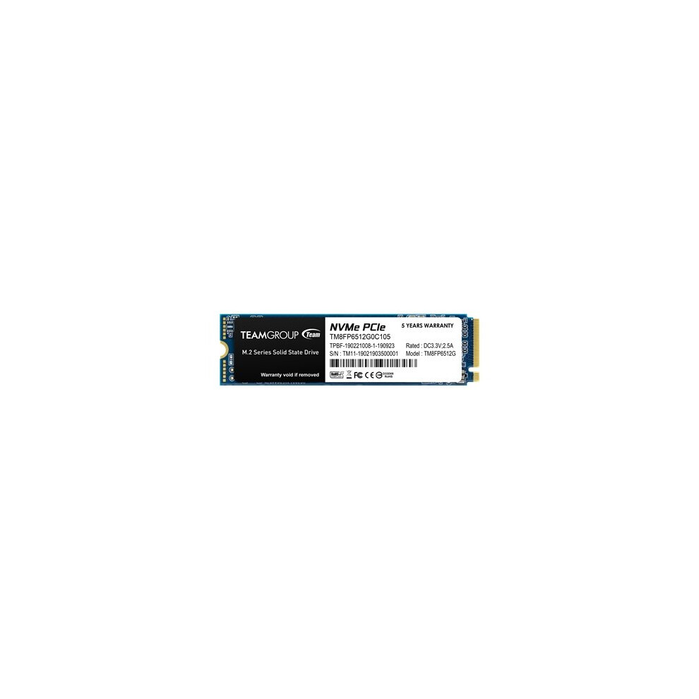 Team Mp33 512Gb M.2 Pcie Nvme Ssd