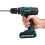 MYLEK Mylek 18V Cordless Drill Set Kit with 2 Li-Ion Batteries 7