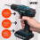 MYLEK Mylek 18V Cordless Drill Set Kit with 2 Li-Ion Batteries 2