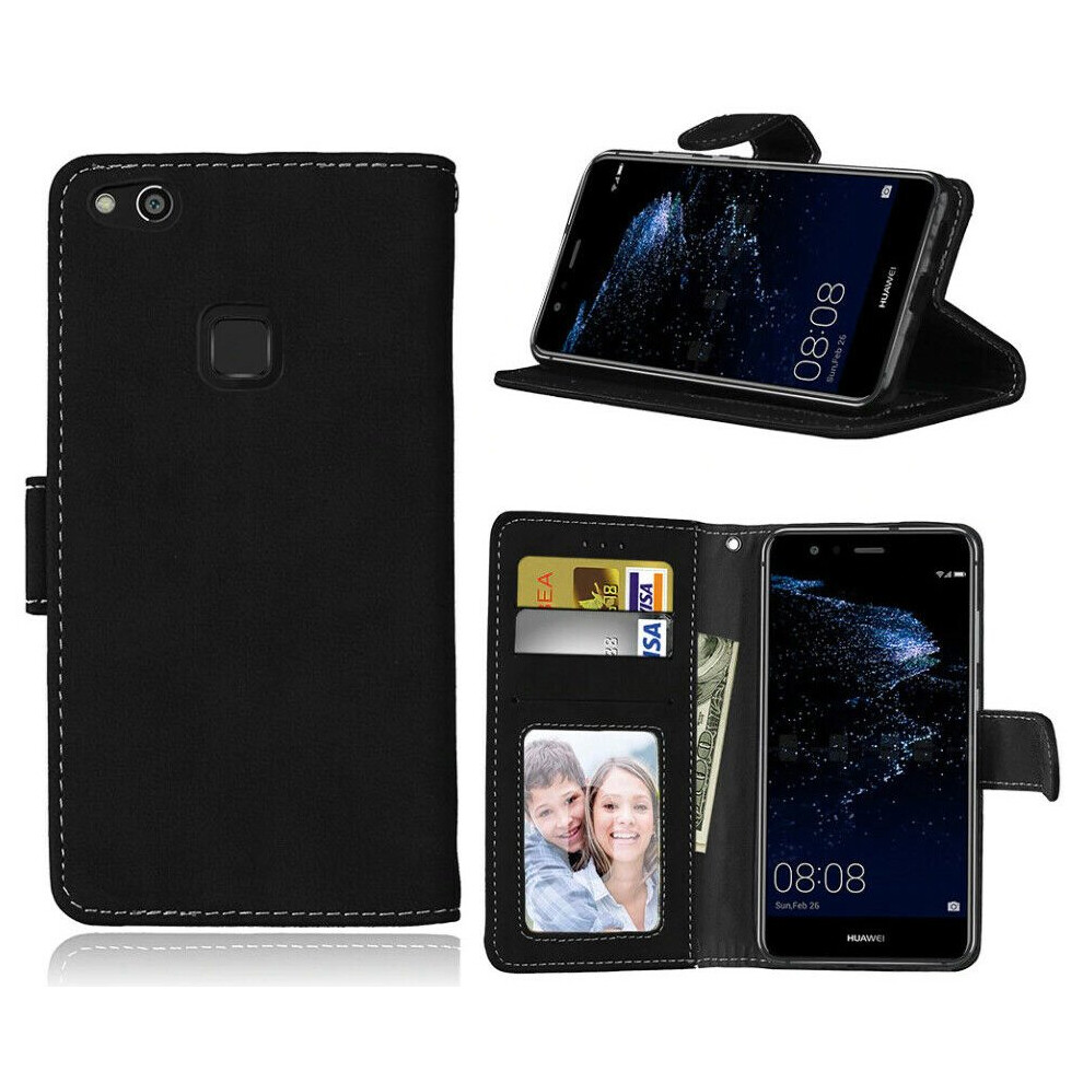 For Alcatel U3 Phone Case, Cover, Wallet, Slots, PU Leather / Gel Â Black