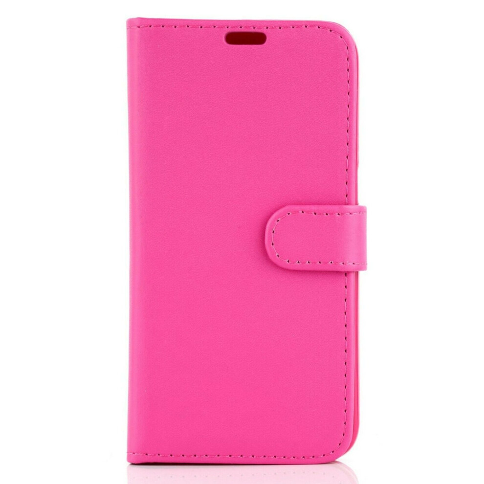 For Samsung Galaxy J4 Plus Phone Case, Cover, Wallet, Slots, PU Leather / Gel Â Pink