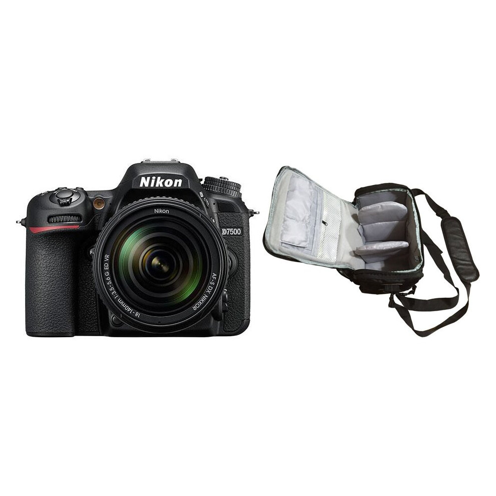 Nikon D7500 Kit Af-S 18-105Mm F3.5-5.6G Ed Vr + Bag