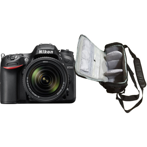 Nikon D7200 Kit Af-S 18-140Mm F3.5-5.6G Ed Vr Dx + Tas